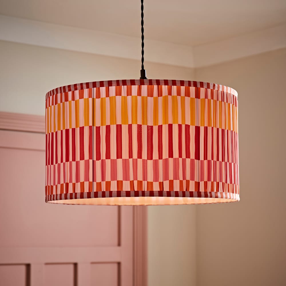 Rae Large Multicoloured Stripe Easy Fit Shade