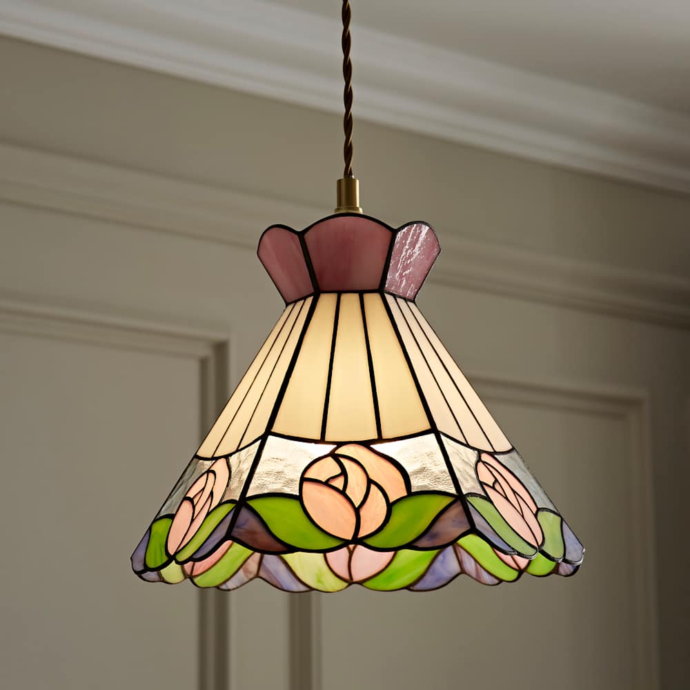 Evelyn Tiffany Easy Fit Ceiling Shade