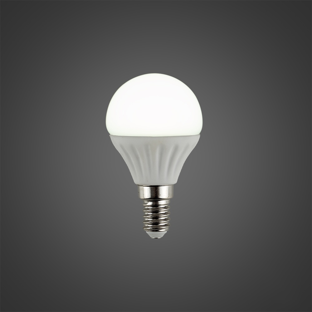 6 x 4W SES E14 Cool White LED Golfball Bulbs