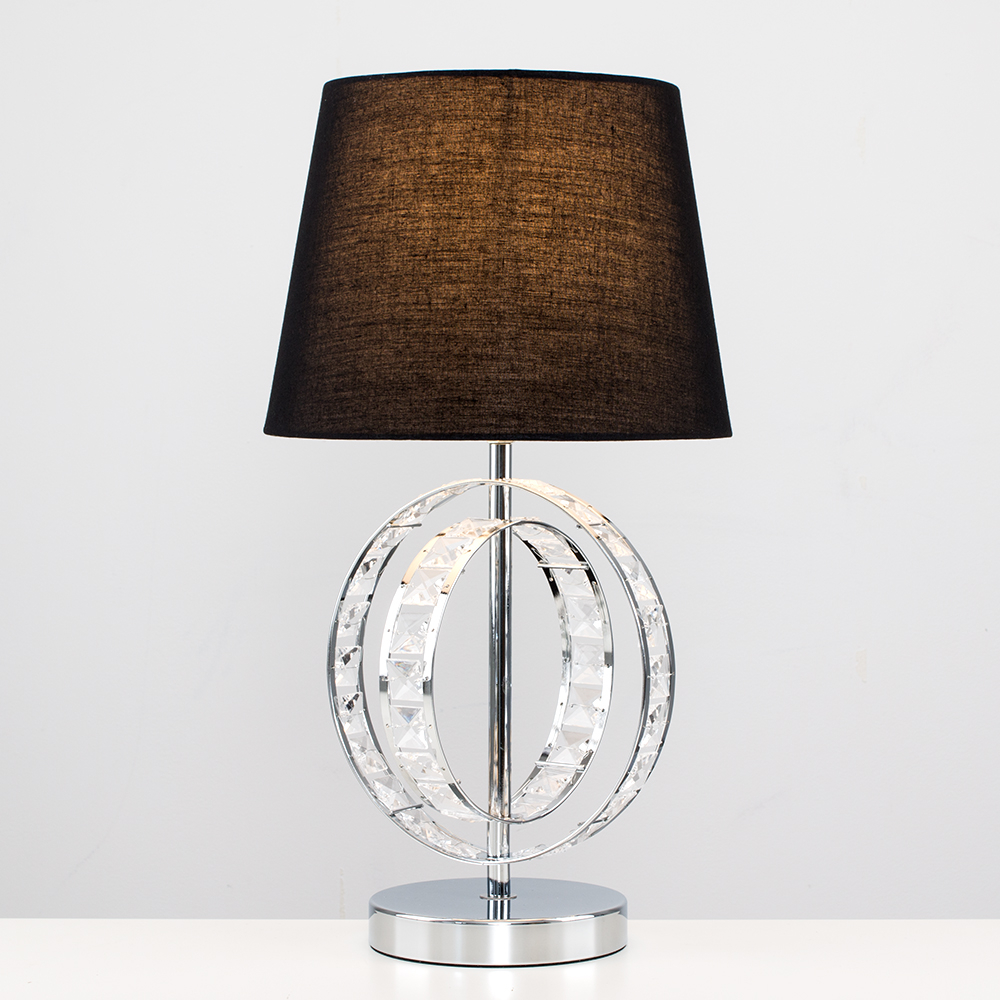 Rothwell Table Lamp with Black Aspen Shade