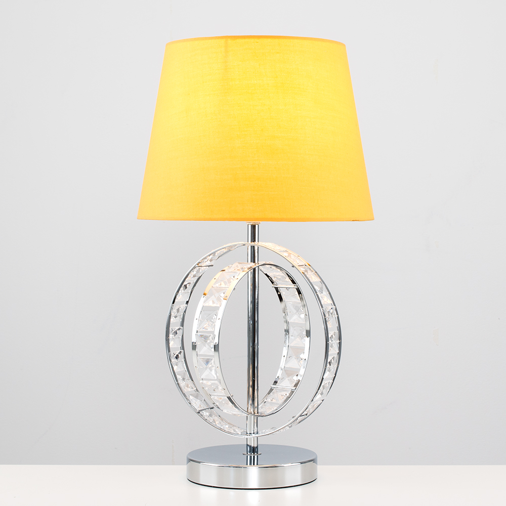 Rothwell Table Lamp with Mustard Aspen Shade