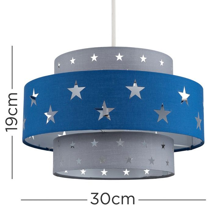 Blue star clearance light shade