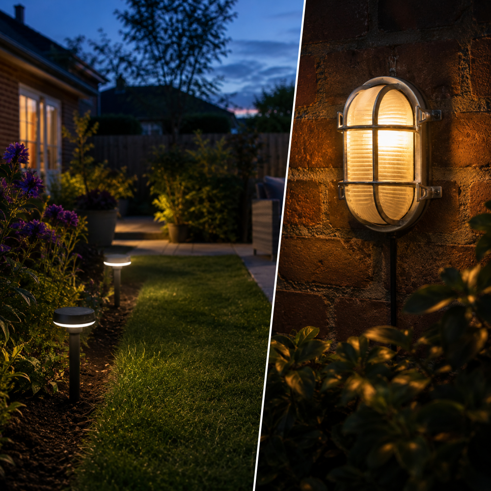 Solar Vs Mains Garden Lighting: Which is Best?