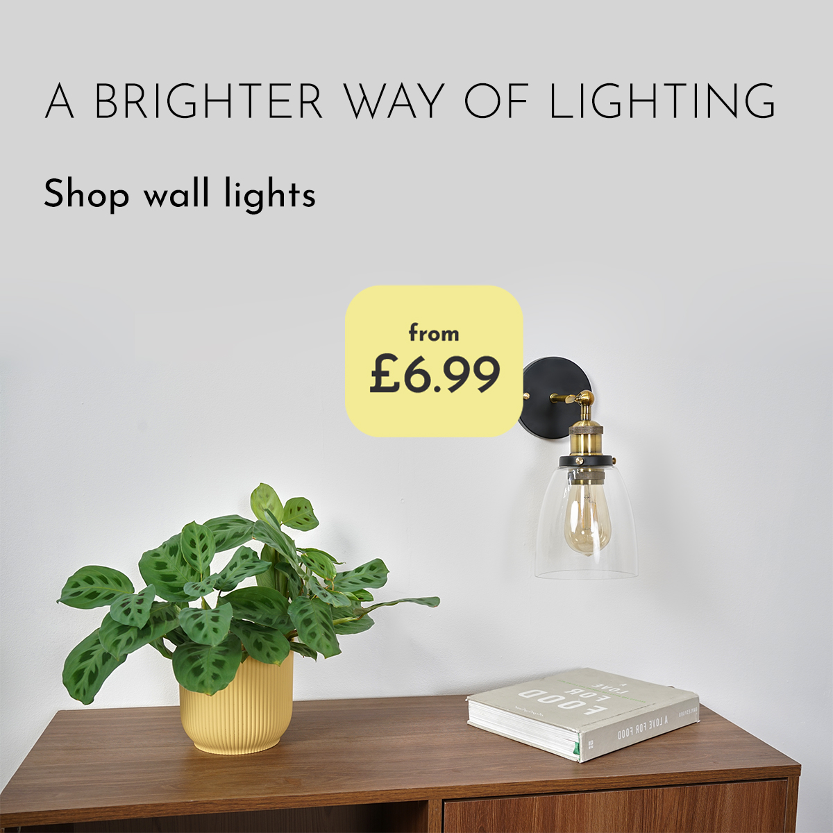 A brighter way of living  | Shop wall lights