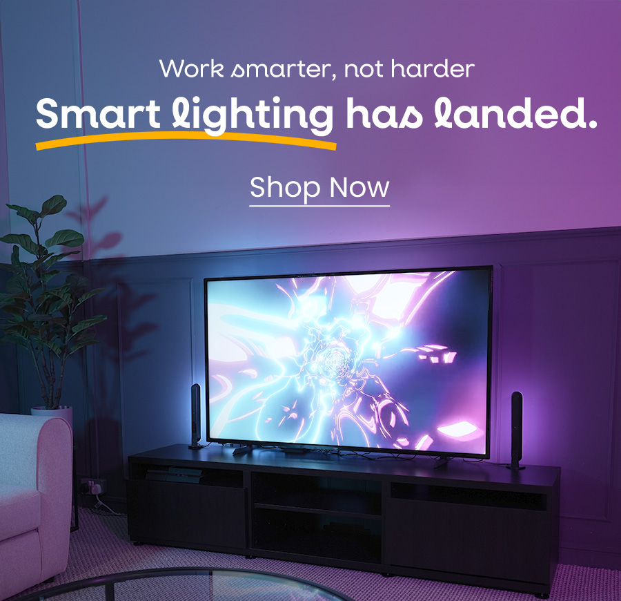 Work smarter, not harder | Smart lighting has landed.