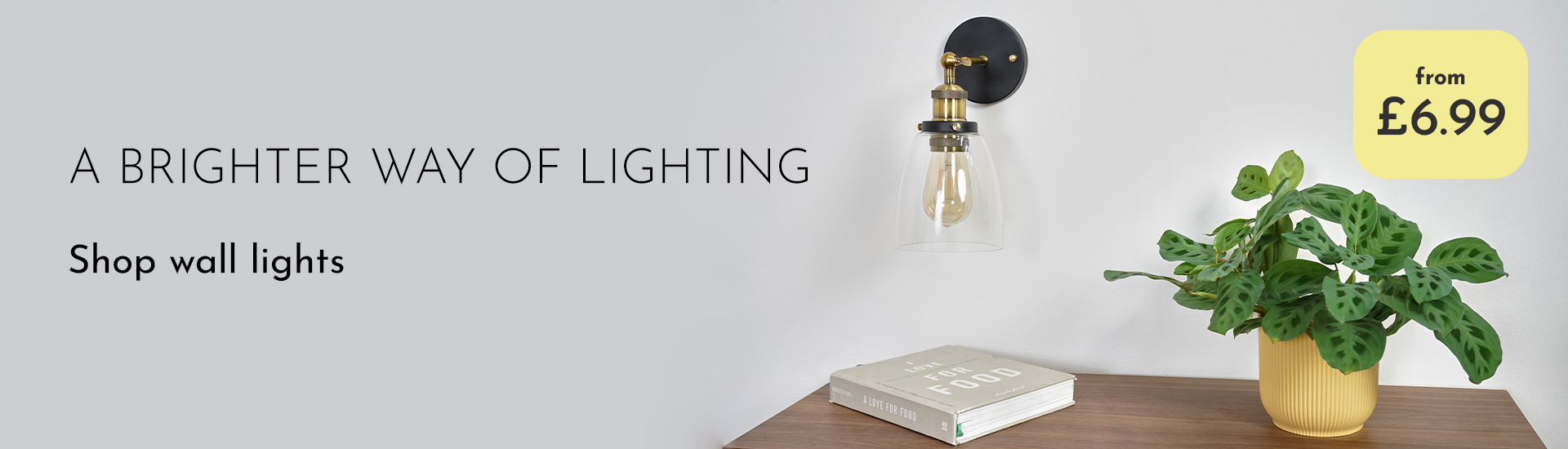 A brighter way of living  | Shop wall lights